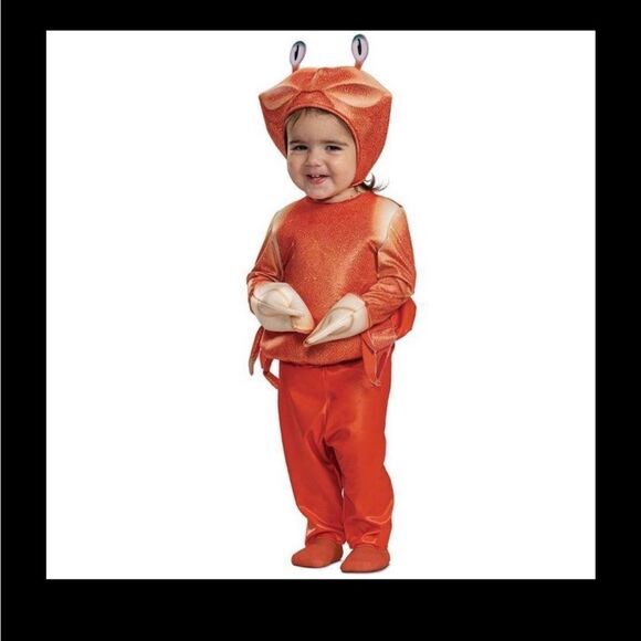 Orange Crab Kids Costume - Picture 1 of 3